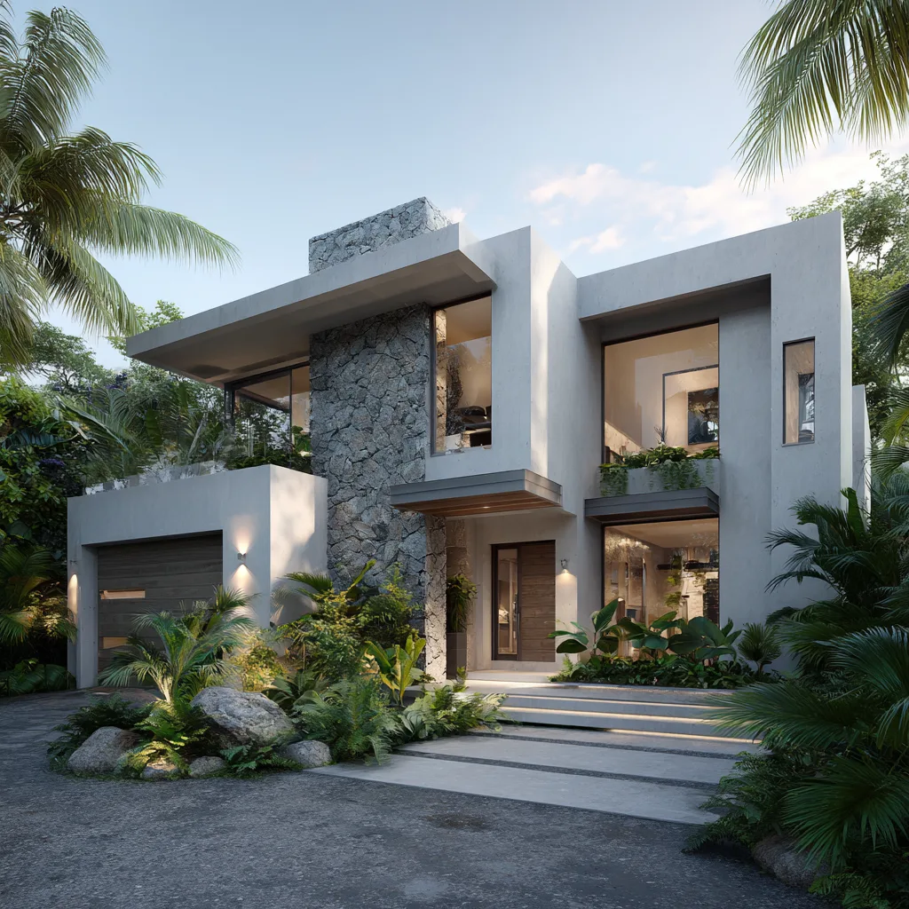 Villa stone and luxury