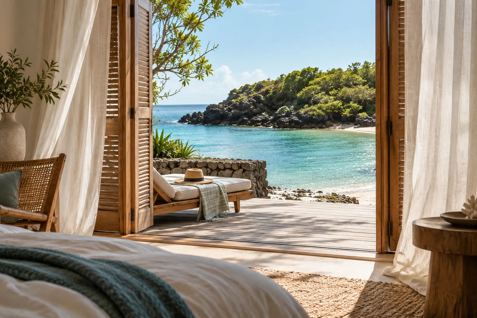 🌅 Partir en vacances à Pereybère : charme authentique et services de conciergerie sur-mesure