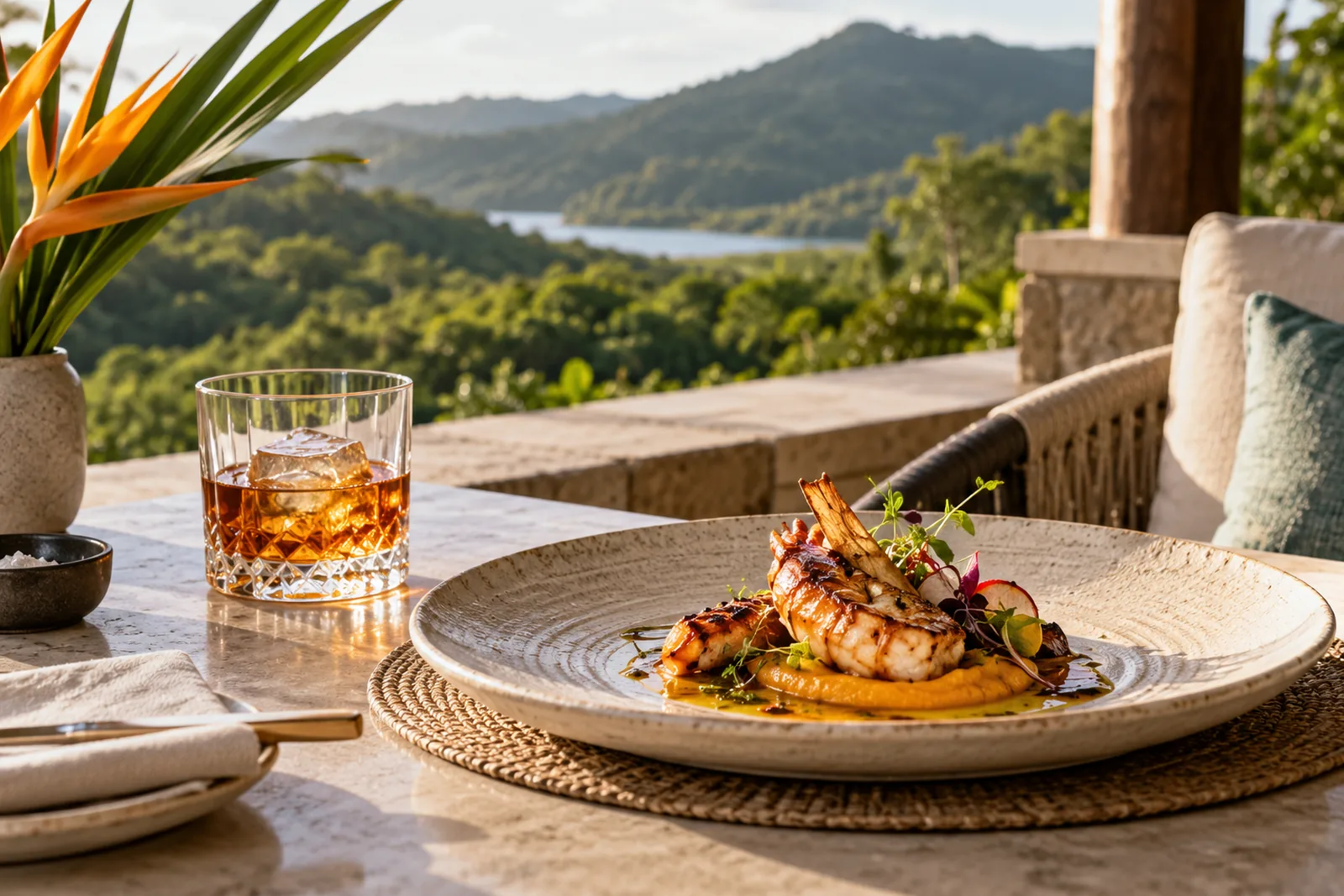 Dégustation de rhum et repas gastronomique à Chamarel, un moment de l'excursion organisée par Royal Keys à l'île Maurice