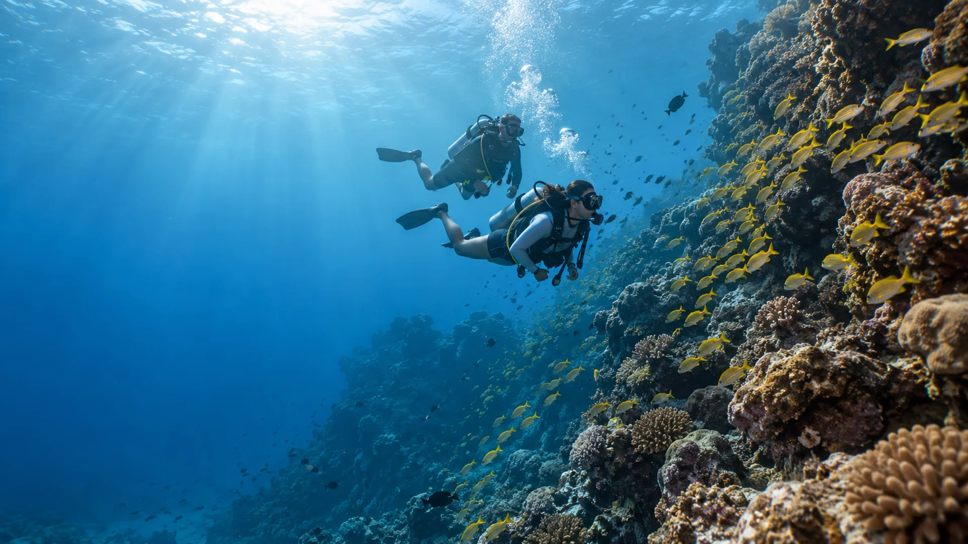 Plongée sous-marine sur les plus beaux spots de l’île