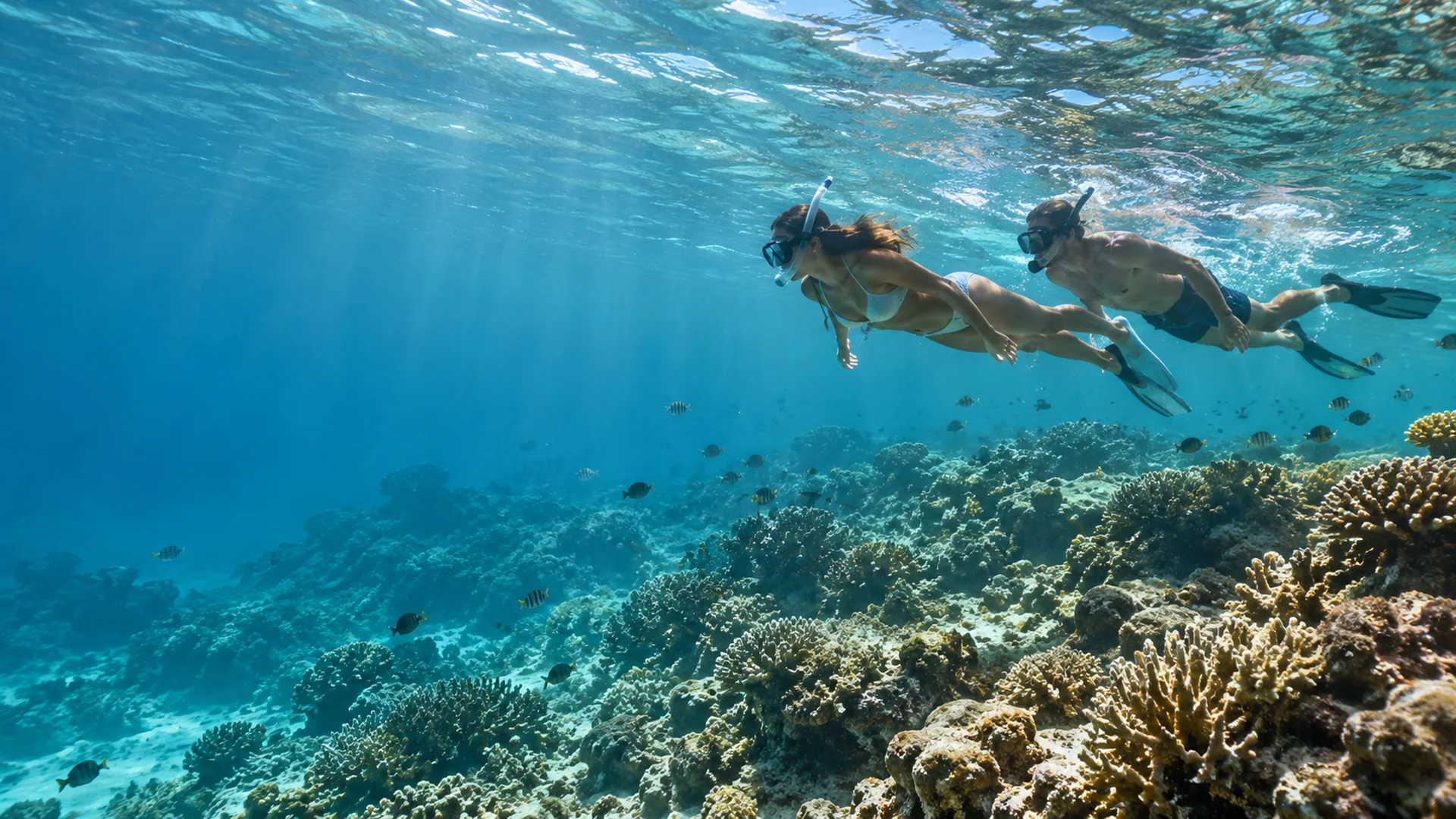 Sortie snorkeling à Blue Bay
