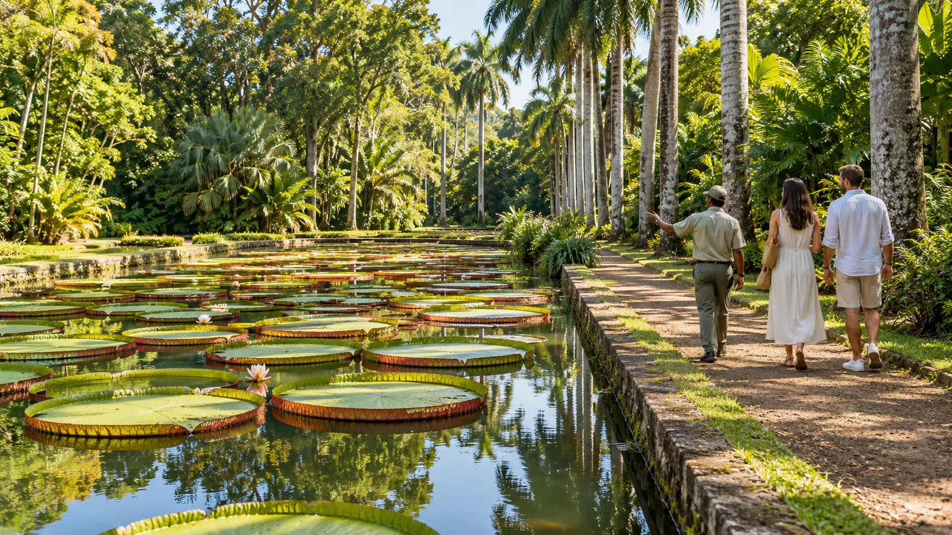 Découverte privée du Jardin de Pamplemousses
