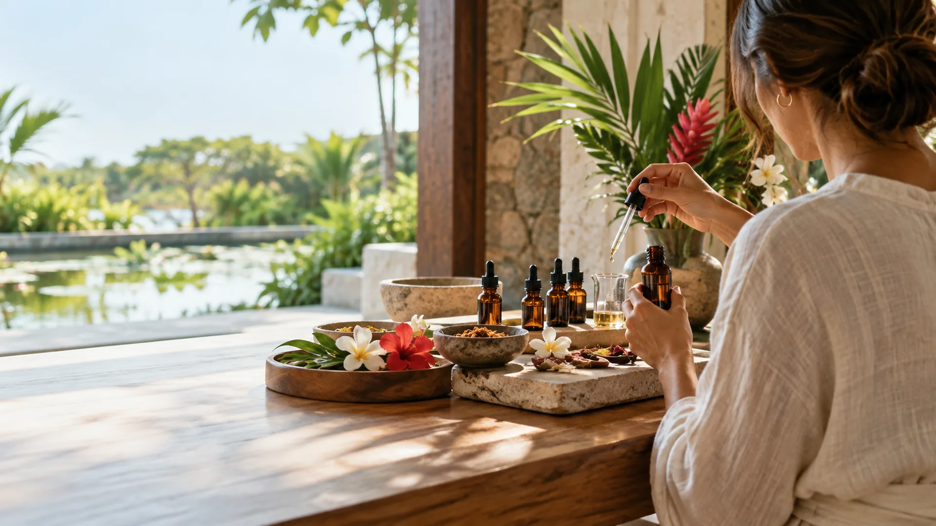 Cours de création de parfums