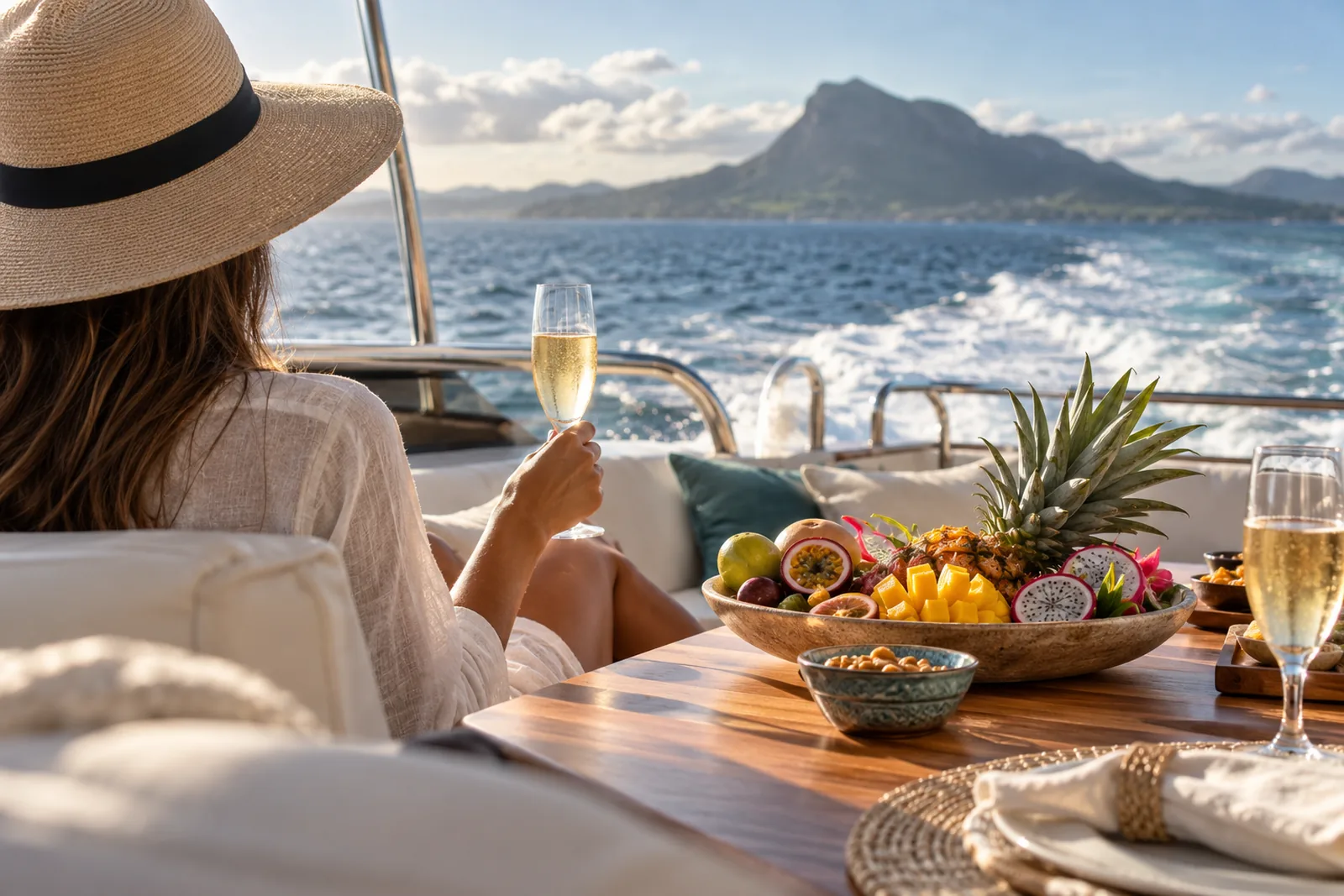 Yacht privé, vu de près : un service Royal Keys à l'île Maurice
